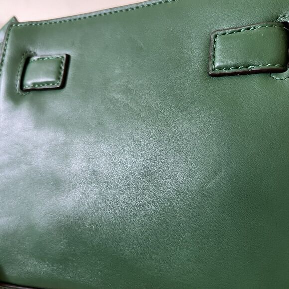 MICHAEL KORS Hamilton Traveler Gooseberry Leather Small Messenger Crossbody Bag - Picture 8 of 11